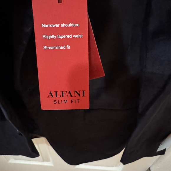 Men's Navy Sport Jacket / Blazer (36S) | Alfani - Picture 6 of 8
